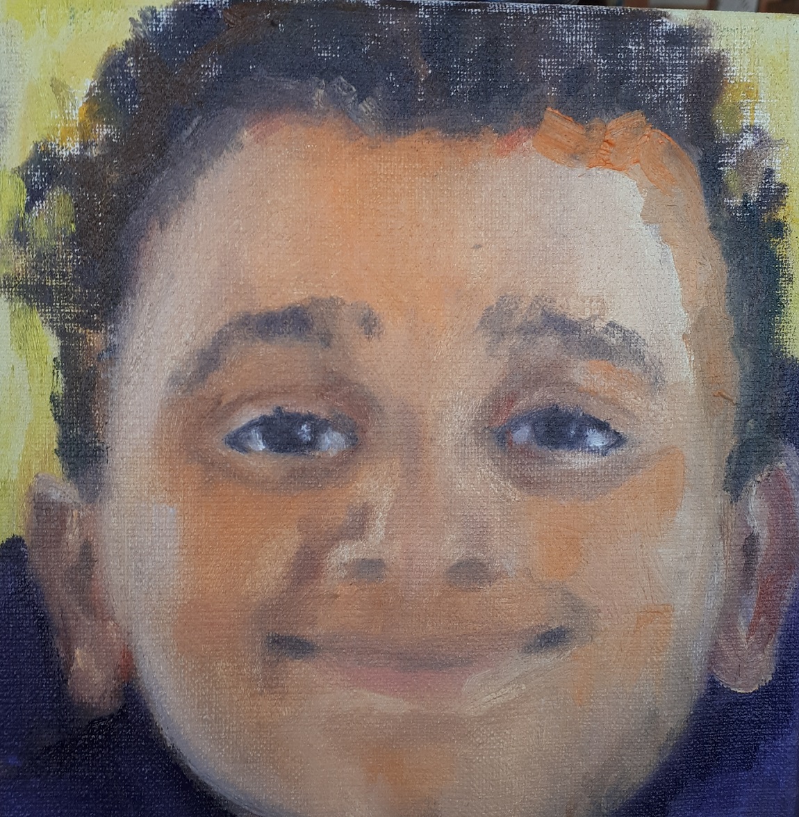Olieverfschets